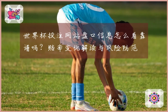 世界杯投注网站盘口信息怎么看靠谱吗？赔率变化解读与风险防范